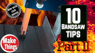 10 MORE Bandsaw Tips NOT Listed in the Yellow Pages // Full Size Tips