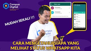 CARA MENGETAHUI SIAPA YANG MELIHAT STATUS WHATSAPP KITA