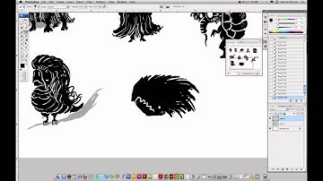 Silhouettes for cartoony creatures 3