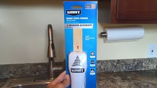 HART BASIC STUD FINDER 3 SENSORS UNBOXING DEMONSTRATION AND CUSTOMER REVIEW