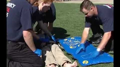 Evac U Splint Pediatric Mattress Applications