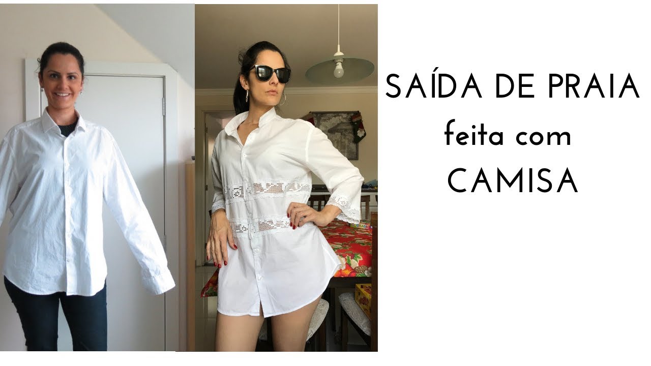 saidas de praia camisa