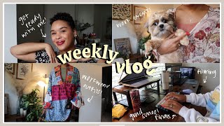 In office workdays, what I wore, grwm for dinner, grad school finals, more! weekly vlog by Alexis Gilbert 242 views 8 months ago 9 minutes, 23 seconds