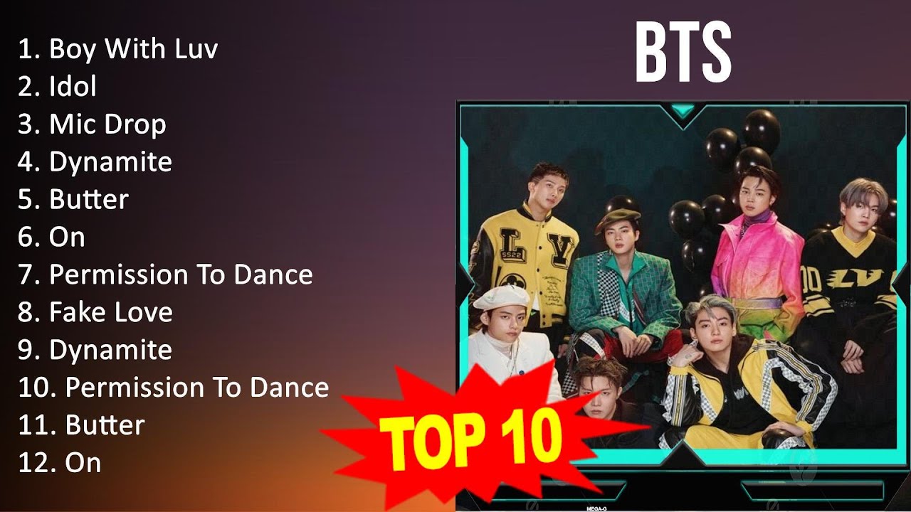 B T S 2023 MIX - Top 10 Best Songs - Greatest Hits - Full Album