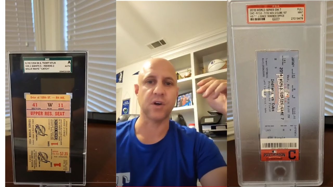 Ticket Stub Pick-ups at the 2021 National Sports Collectors Convention