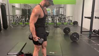 How To Perform A 2DB Bulgarian Split Squat