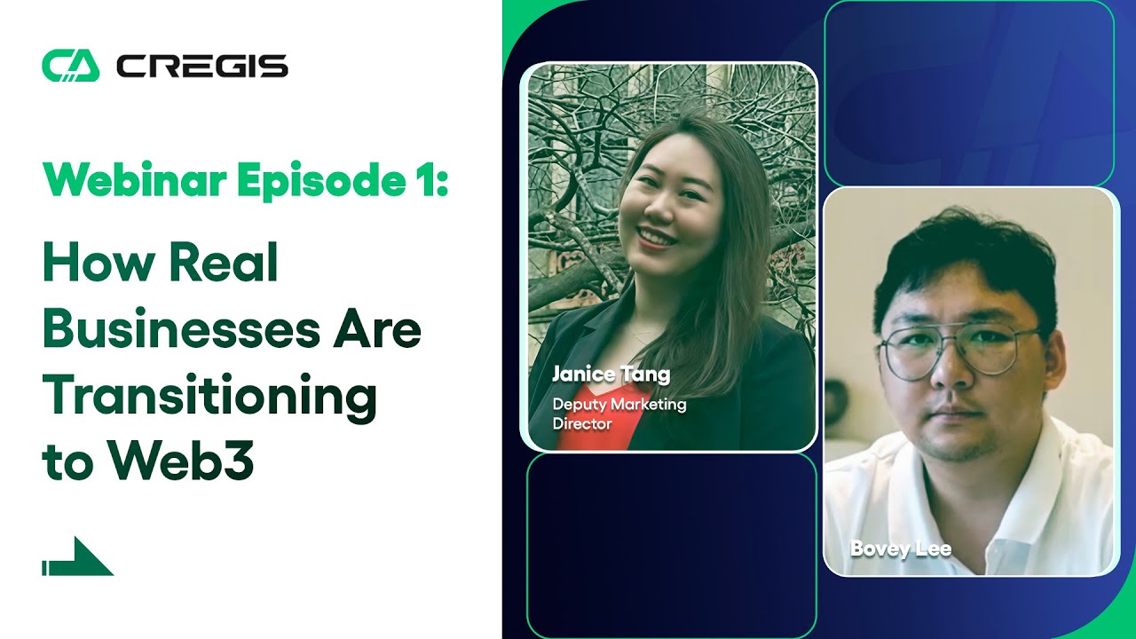 CREGIS Webinar Episode 1: How Real Businesses Are Transitioning to Web3