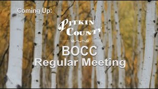 Information BOCC Regular Meeting (4th Wednesdays) - 05/28/2025 News