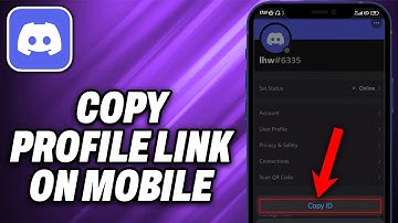 How To Copy Discord Profile Link On Mobile