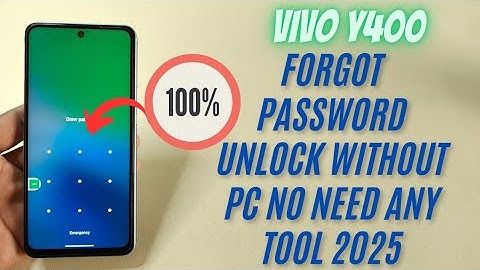 Vivo Y400 Hard Reset | Unlock Password Without PC | 100% Working