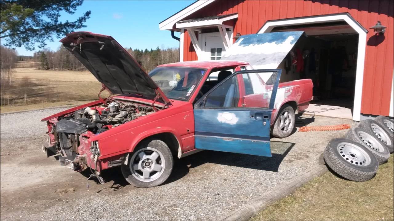 A Traktor Bygge Volvo 740 90 Youtube 