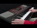 KORG PA700 видео инструкция Часть 2: Звуки