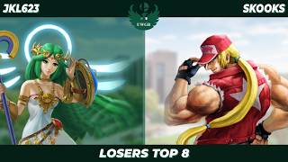 WEIRD | JKL623 (Palutena) vs Skooks (Terry) - Rebirth 12 Losers Top 8