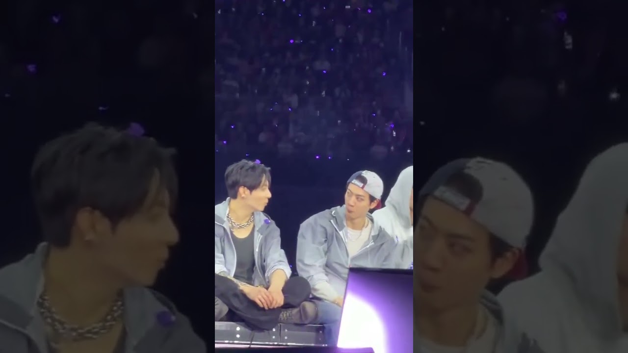 jin and Jungkook members BTS 💜🫰#armyforever #kpop #bts #btsarmy