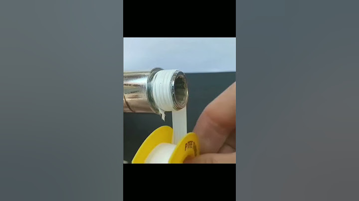 Proper Way to Apply Teflon-Tape | #teflon coating