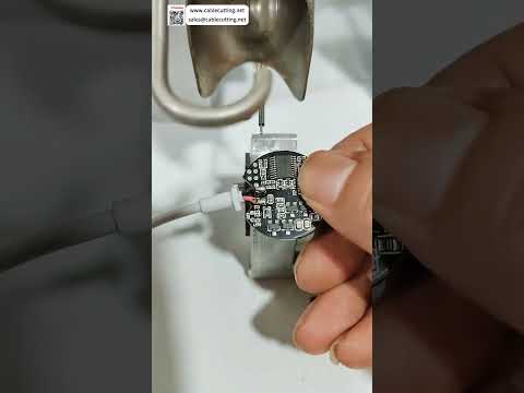 Semi Auto Soldering Machine for Wireless Chargers  High Precision Electronic Coil Welding
