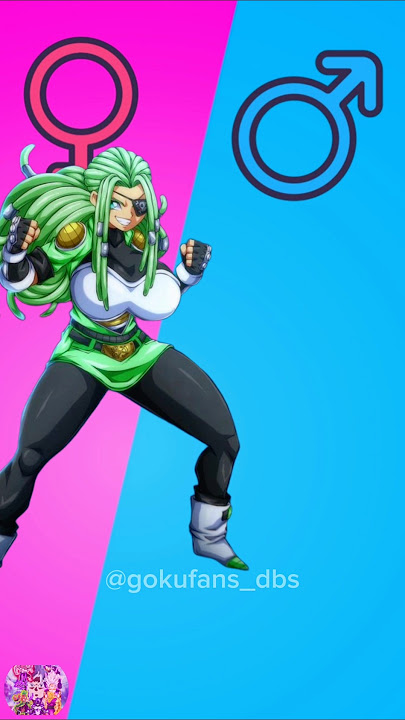 dbs character in genderbender swap ♀️ mode #shorts #dbs #goku #dragonball