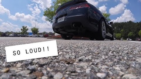 Secondary Cat Delete Review On My 2014 CAMARO with NPP exhaust | Revs, Flyby, Interior Cabin Noise