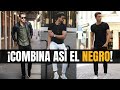 Cómo combinar el NEGRO al vestir - ¡Úsalo con estos COLORES!