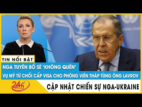 Toàn cảnh Ngoại trưởng Nga Lavrov tới Mỹ dự họp Hội đồng bảo an Liên hợp quốc | TV24h