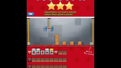 Cargo Bot the stacker unknown solution solved