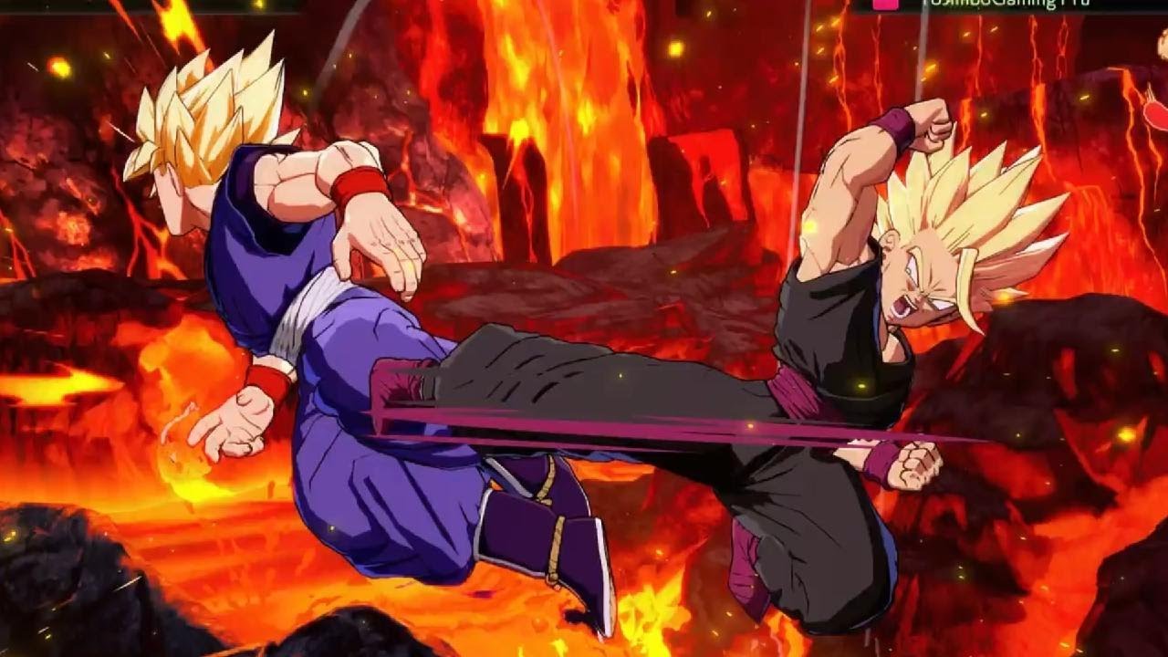 DBFZ 🥚 SS3 Gotenks SSGoku Frieza vs 😈 SS Vegeta Goku SS2 Gohan