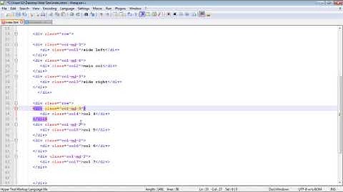 06 Bootstrap Tutorial for Beginners   06   The Grid Layout Part 4   Multiple Rows | Computer Monk 🔴