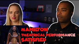 Couple React to Hamilton theatrical performance  Satisfied (Jane and JV BLIND REACTION )