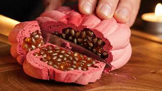 Kiwi Core Marshmallow Glossy Green Macro Asmr