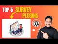 Top 5 Free WordPress Survey Plugins of 2024