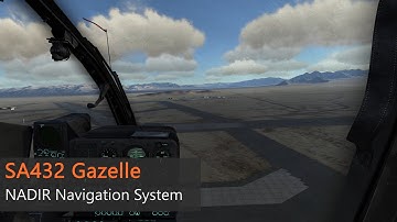 [DCS] SA342 Gazelle - NADIR Navigation System
