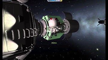 KSP - Space Station K1 part 6 (building the central truss)