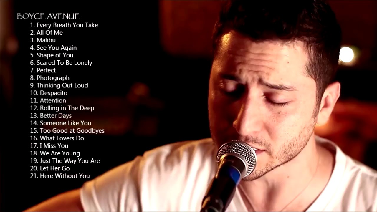 Boyce Avenue Greatest Hits Boyce Avenue Acoustic playlist 2020 YouTube