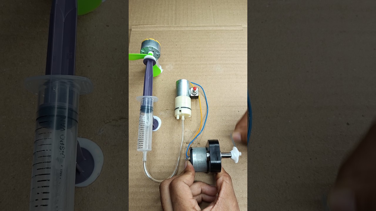 How I Used Hand Power to Operate a Hydraulic Press Air Pump | 