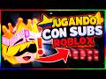 ✨CELEBRANDO LOS 50K JUGANDO CON SUBS ROBLOX! ✨