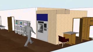 Fly-Thru A Bank Branch Within A Store