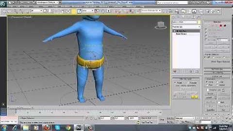 3ds max baby rig biped rig