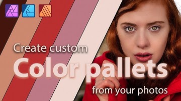 Create custom color palettes for your designs
