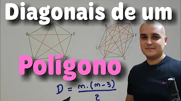 Qual é o número de diagonais de um hexágono?