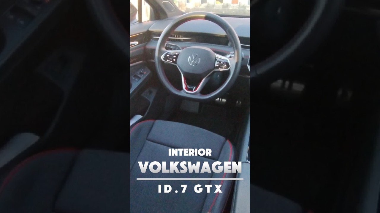 Teste: Volkswagen ID.7 GTX, um interior feito para viajar de um verdadeiro GT elétrico