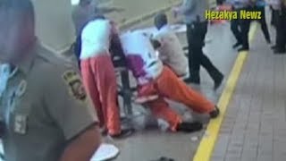 SHOCKING VIDEO Shows Brutality Of VICIOUS KNIFE Attack On HELPLESS Inmates!
