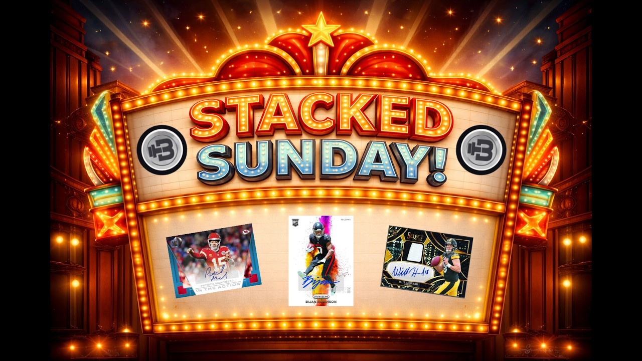 Stacked Sunday!!! - Sunday Special Breaks, NFL Mixers & More! - 03/08/2026
