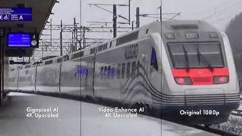 Topaz Gigapixel AI vs Video Enhance AI comparison