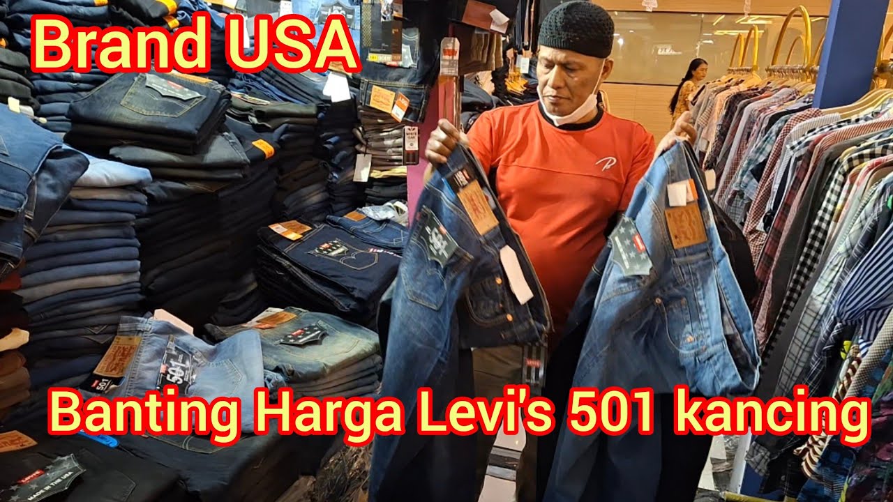 BANTING HARGA LEVI'S 501 BRAND USA TERBAIK 0815.1150.5131