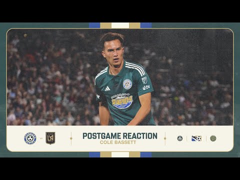 Postgame Reaction | Cole Bassett addresses the media following draw with LAFC