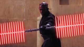 Darth Maul's new lightsaber