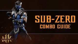 Mortal Kombat 11: Aftermath - Sub-Zero - Combo Guide