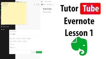 Evernote Tutorial - Lesson 1 - Signing Up for a Free Account