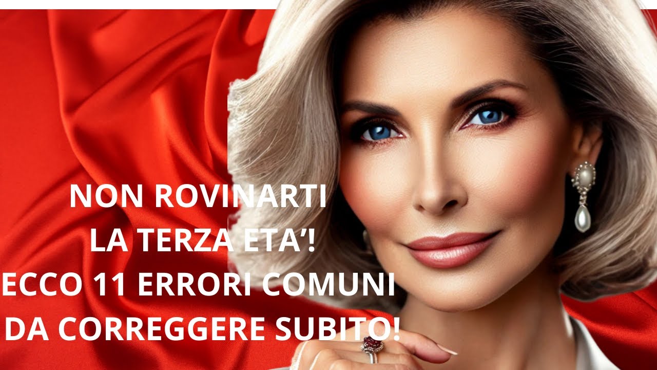 11 Errori da evitare per una salute e un benessere ottimale a 60 anni ...