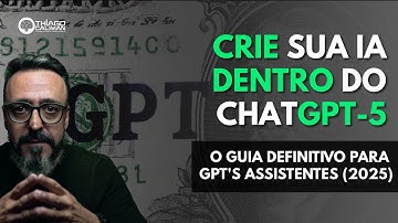 Live #091 Crie sua IA dentro do #chatgpt5